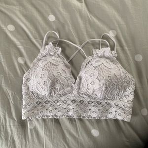 White Lace Bralette